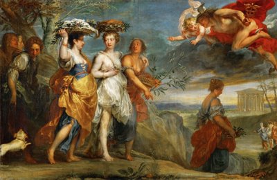 Mercury Beholds Herse by Jan Boeckhorst